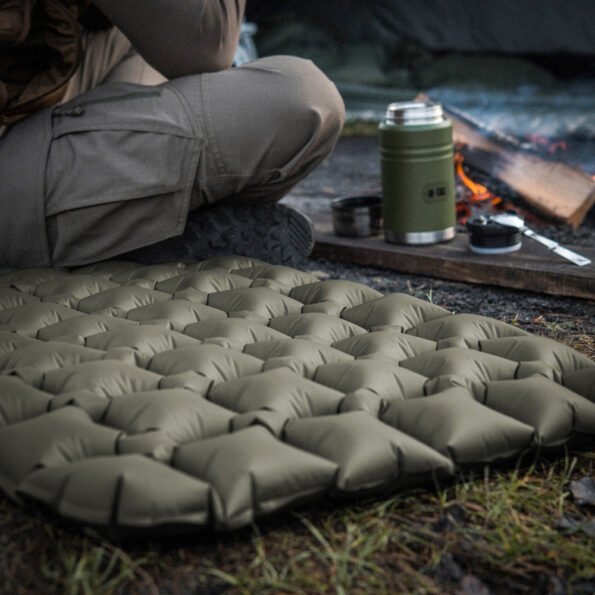 Camping Sleeping Pad Inflatable Sleeping Mat Outdoors Hiking Tactical camping pad mat for sleeping