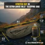 Camping Sleeping bag outdoors survival hiking tactical sleep bag