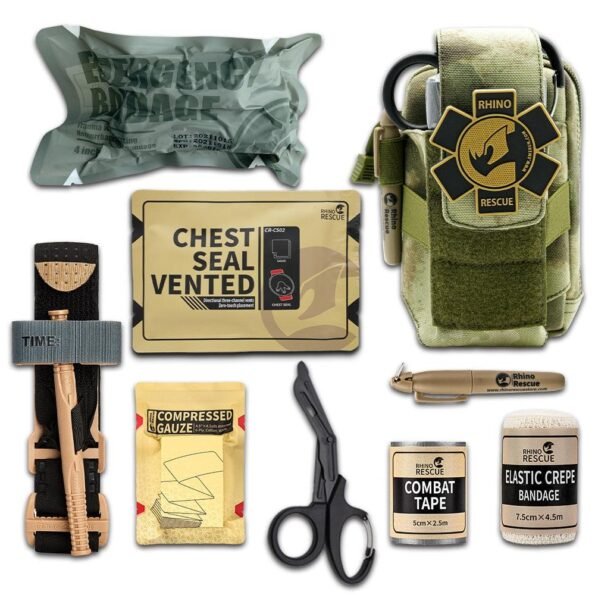 EDC Small First Aid Kit Tactical Molle Pouch every day carry