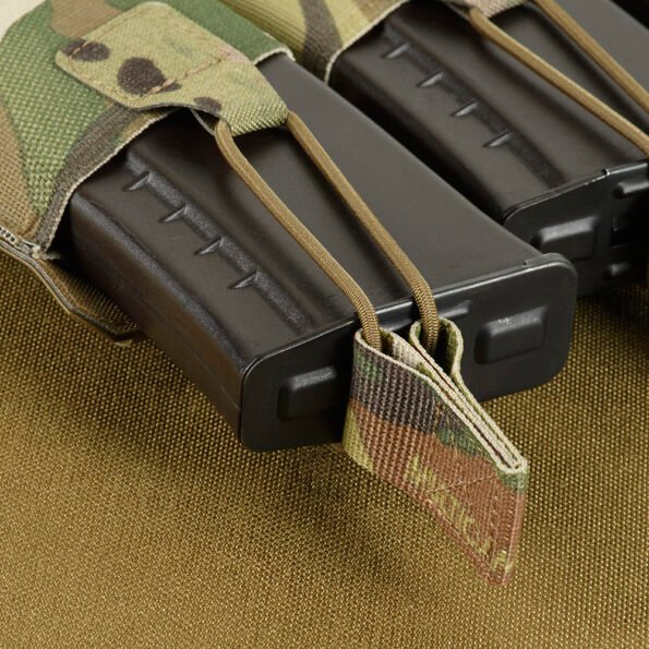 Elastic Triple AR/AK Mag Pouches Elite Laser Cut