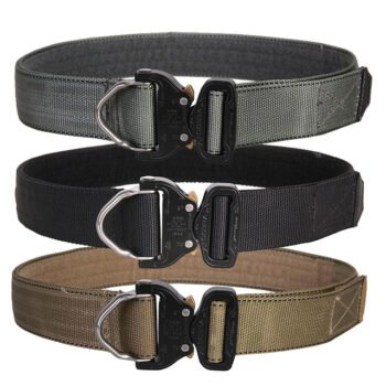 Riggers belt Duty belt tactical d ring cobra buckle belt tactical belt combat belt