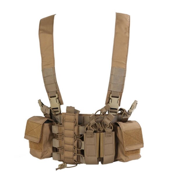 Molle Chest rig tactical chest rig emersongear military airsoft hunting outdoors walkie pouch