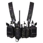 Molle Chest rig tactical chest rig emersongear military airsoft hunting outdoors walkie pouch MC 2