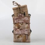 Double magazine pouch molle pouch tactitcal gear m4 m16 ar15 556 MCAD (2)