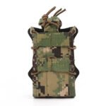 Double magazine pouch molle pouch tactitcal gear m4 m16 ar15 556 MCAD (2)