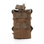 Double magazine pouch molle pouch tactitcal gear m4 m16 ar15 556 MCAD (2)