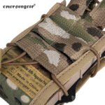 Double magazine pouch molle pouch tactitcal gear m4 m16 ar15 556 MCAD (2)