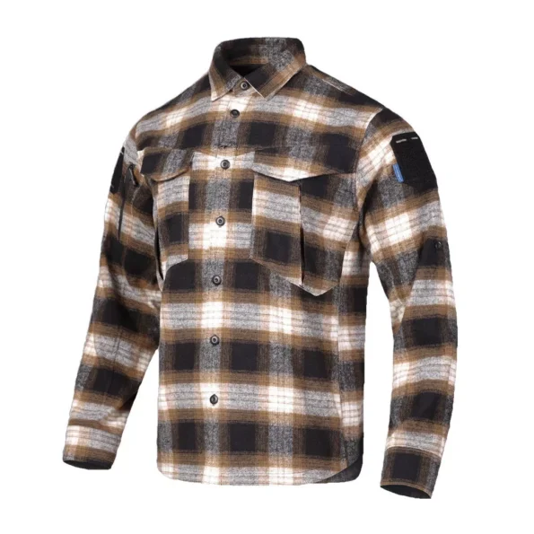 Flannel shirt tactical shirt tactical clothing