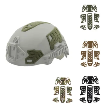 Tactical Helmet velcro kit laser cut tactical gear cygnus armory tacrush