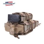 double mag pouch molle pouch rifle pistol pouch tactical gear molle pouches MC (2)