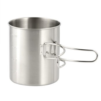 folding handle mug 450ml handles opened