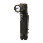Adjustable beam EDC flashlight rotating head example