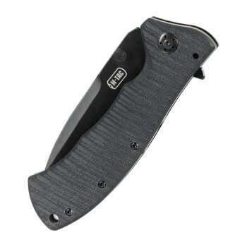 Frame lock tactical folding knife folded grip texture