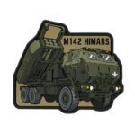 HIMARS PVC patch 3D molded general view