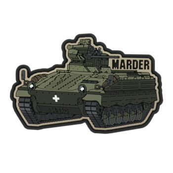 Marder PVC patch 3D molded general view