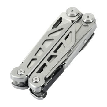 Stainless steel tactical multi tool closed view