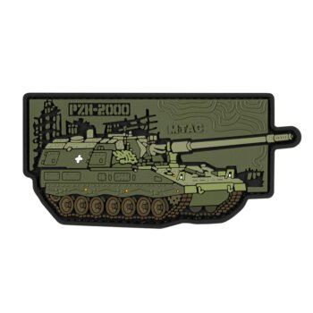 PzH 2000 PVC patch 3D molded general view