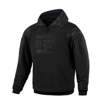 Side view tactical hoodie combat