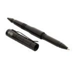 Tactical Pen TP-01 aluminum pen with glass breaker and cap removed