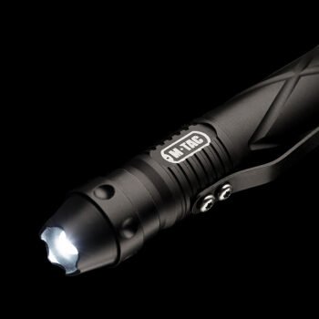 Tactical Pen Type 4 integrated flashlight illumination example