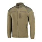 Side view fleece jacket