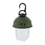 Tourist hanging camping flashlight front view rechargeable camping lantern