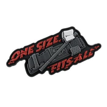 Tourniquet PVC morale patch with One Size Fits All inscription by M-Tac